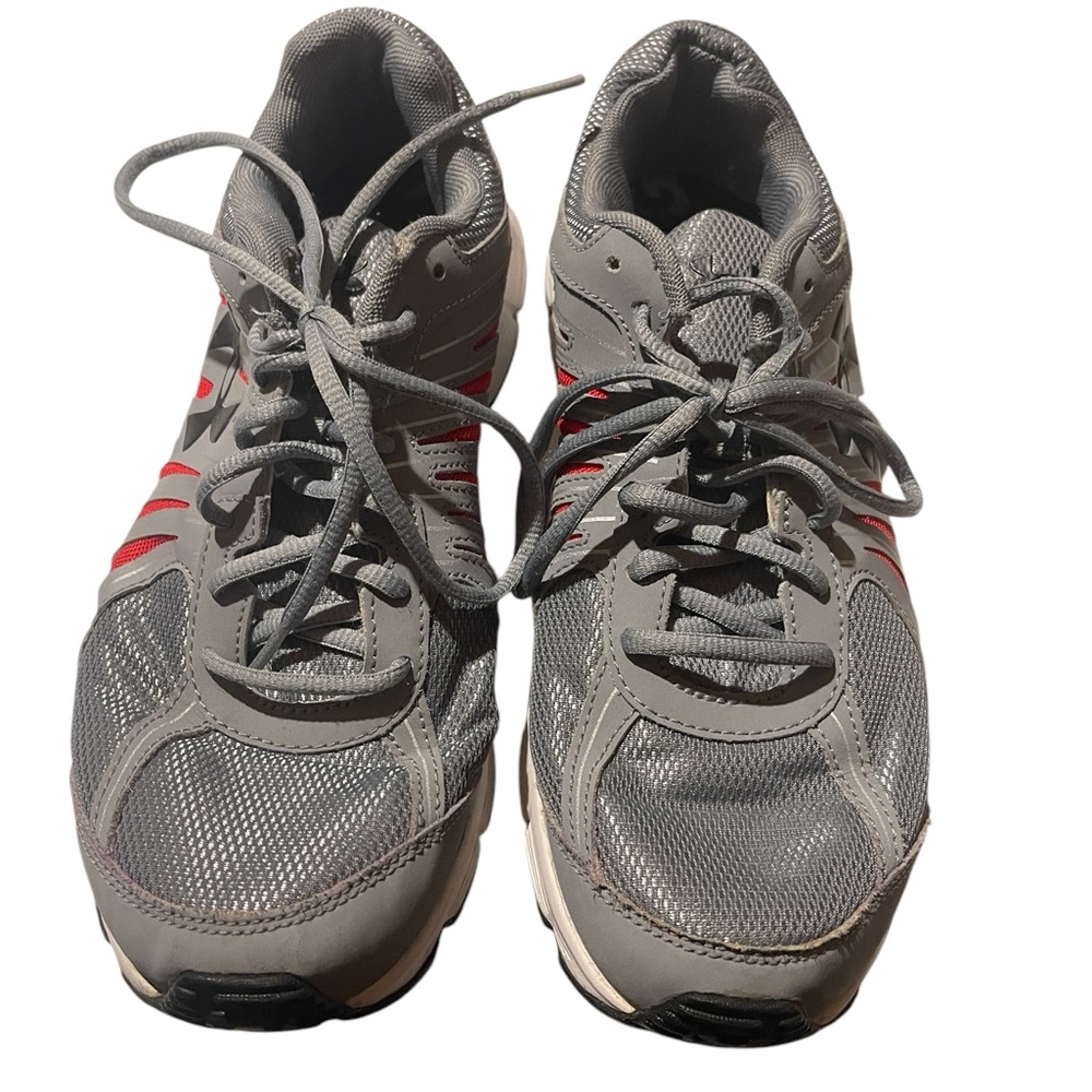 Merrell Gray & Red Sneakers with Breathable Mesh